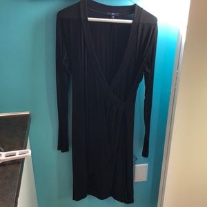 Gap faux wrap dress
